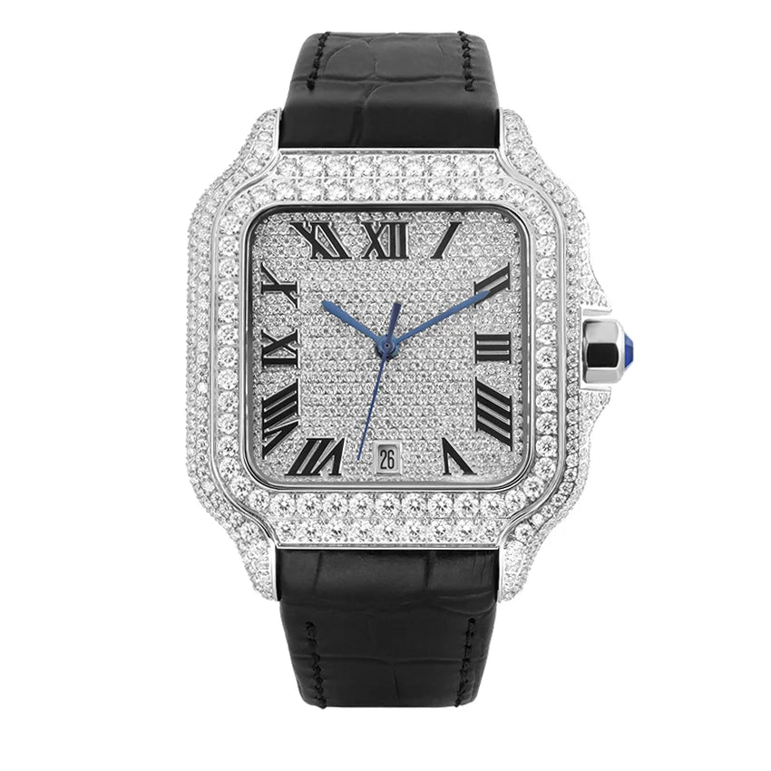 Iced Out Watch 40 mm - VVS Moissanite