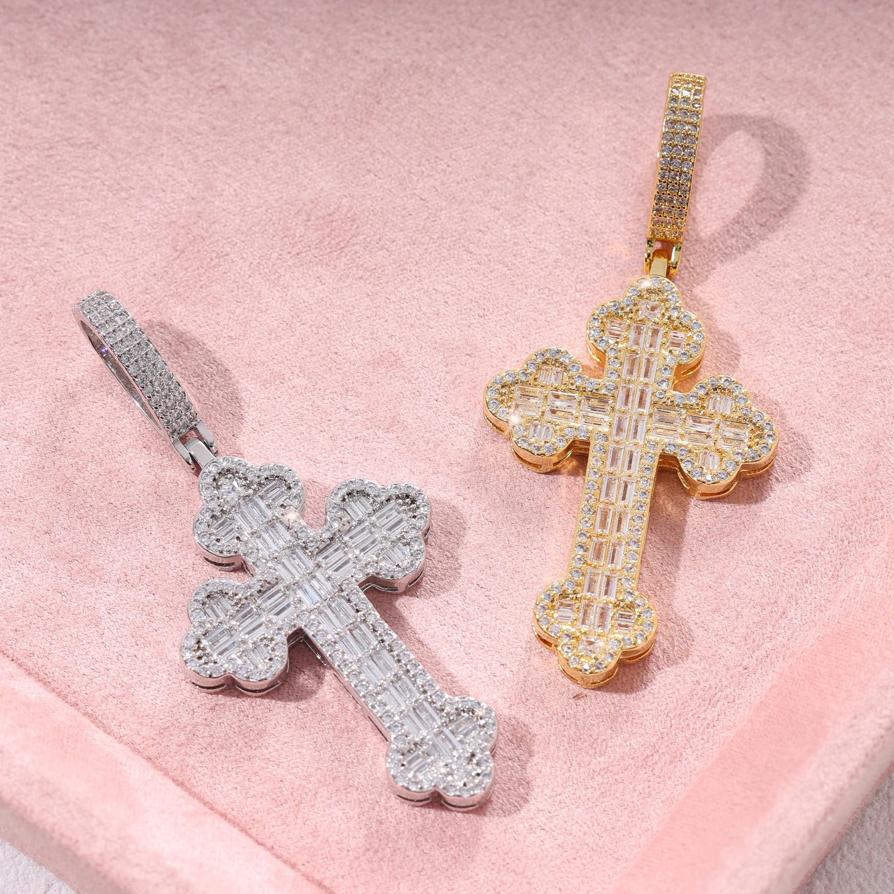 Iced Out Cross - 5A