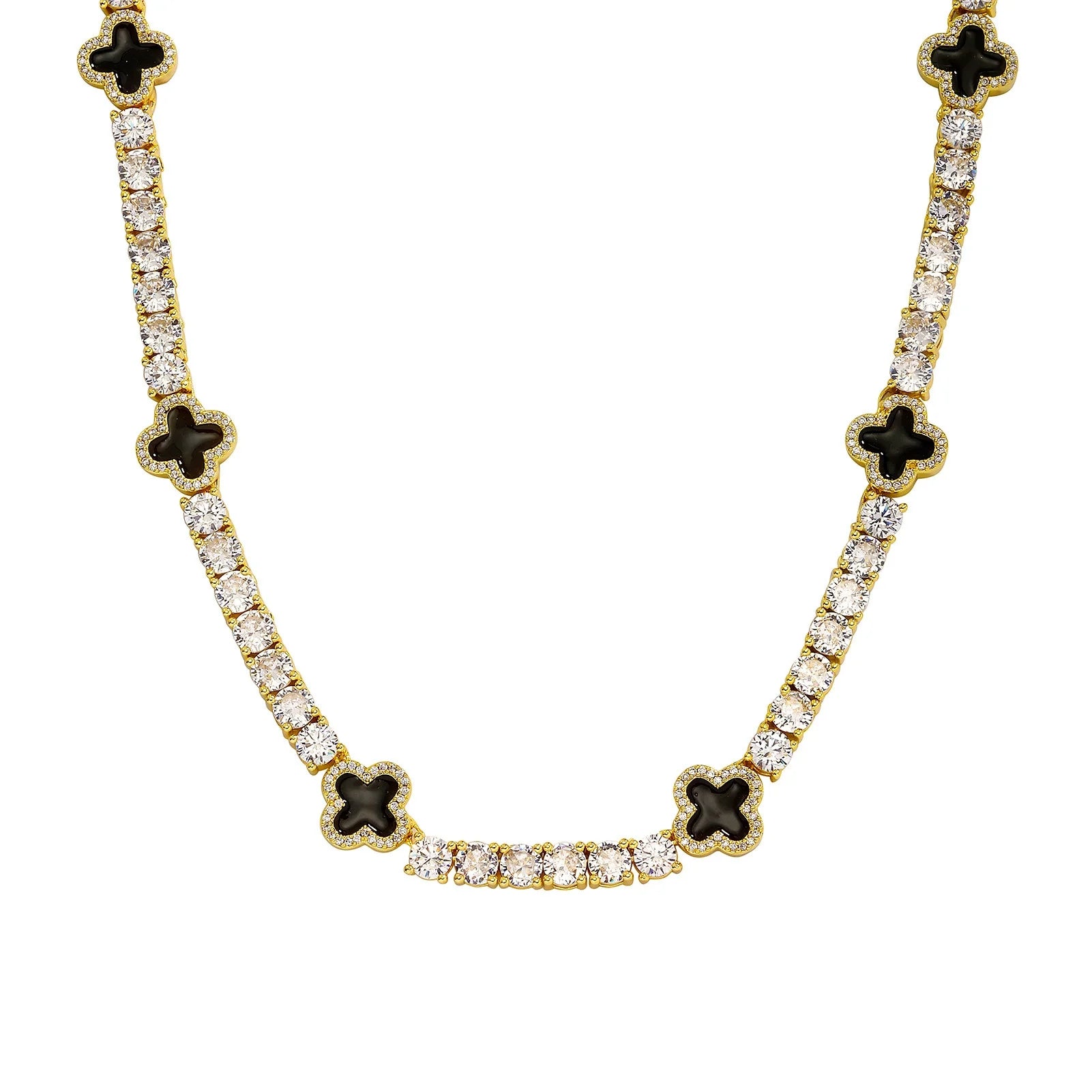 Tennis Chain Clover - 5A CZ
