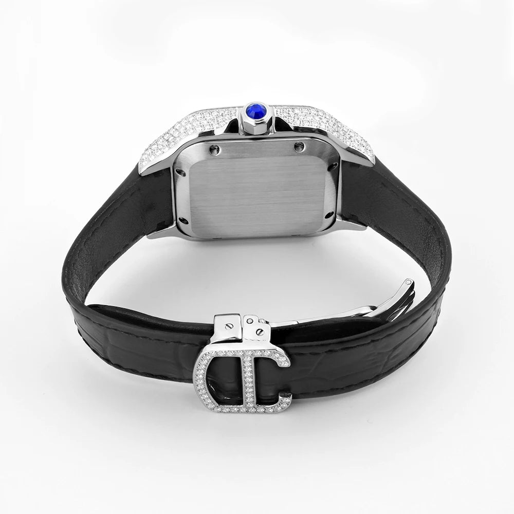 Iced Out Watch 40 mm - VVS Moissanite