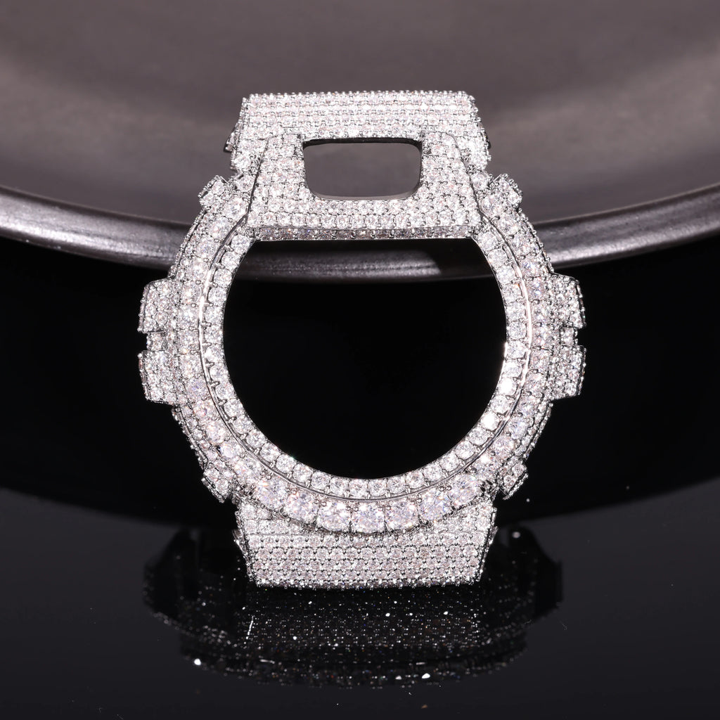 Casio G-Schock Iced Out Watch Case - VVS D Mossainte