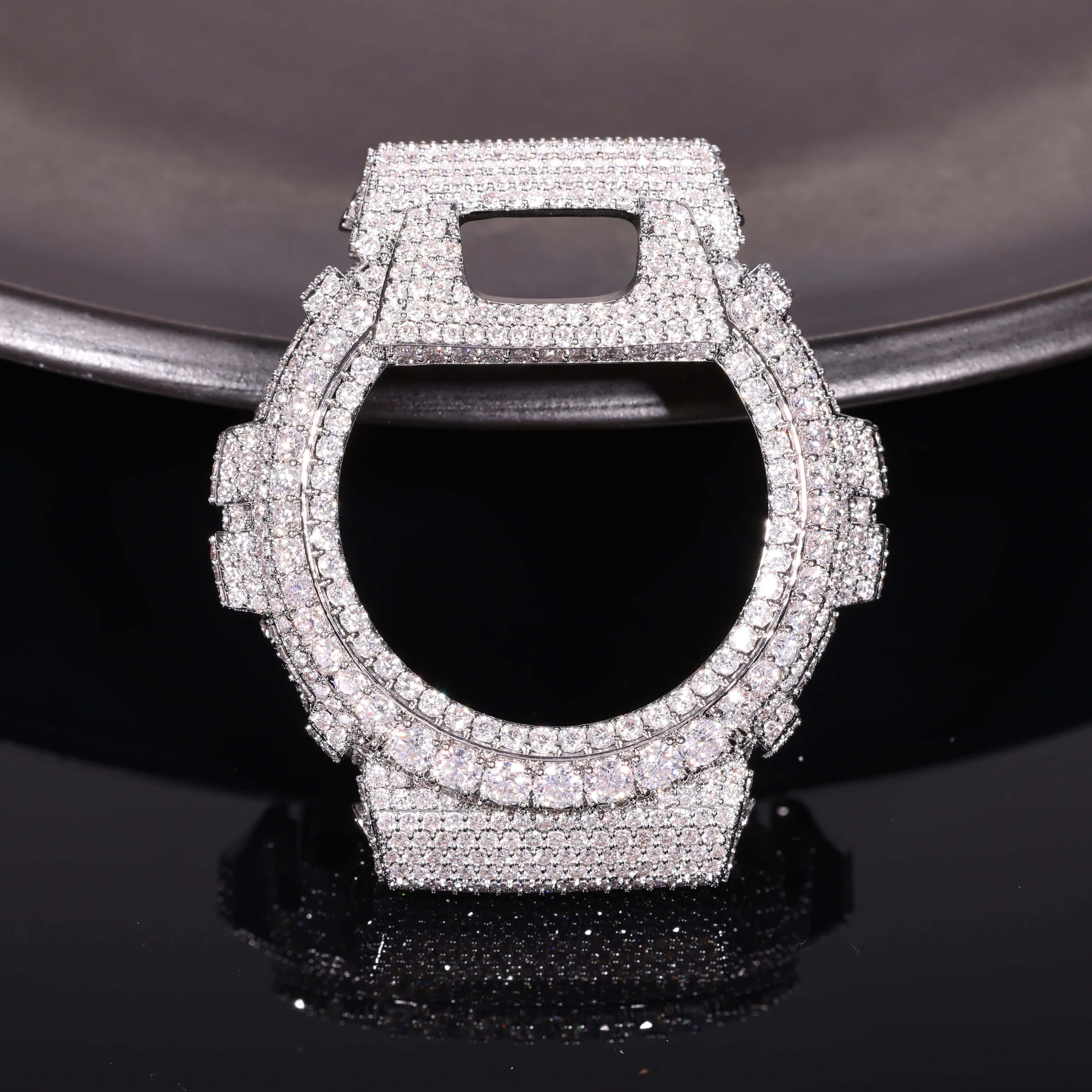 Casio G-Schock Iced Out Watch Case - VVS D Mossainte