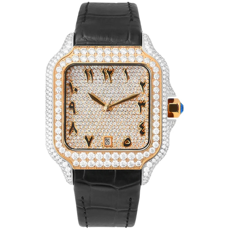 Iced Out Watch 40 mm - VVS Moissanite