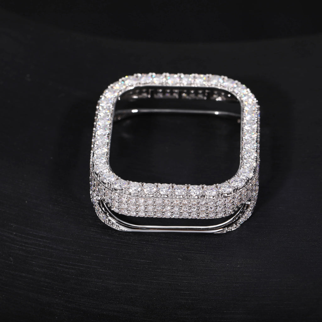 Apple Watch Iced Out Case - VVS Moissanite