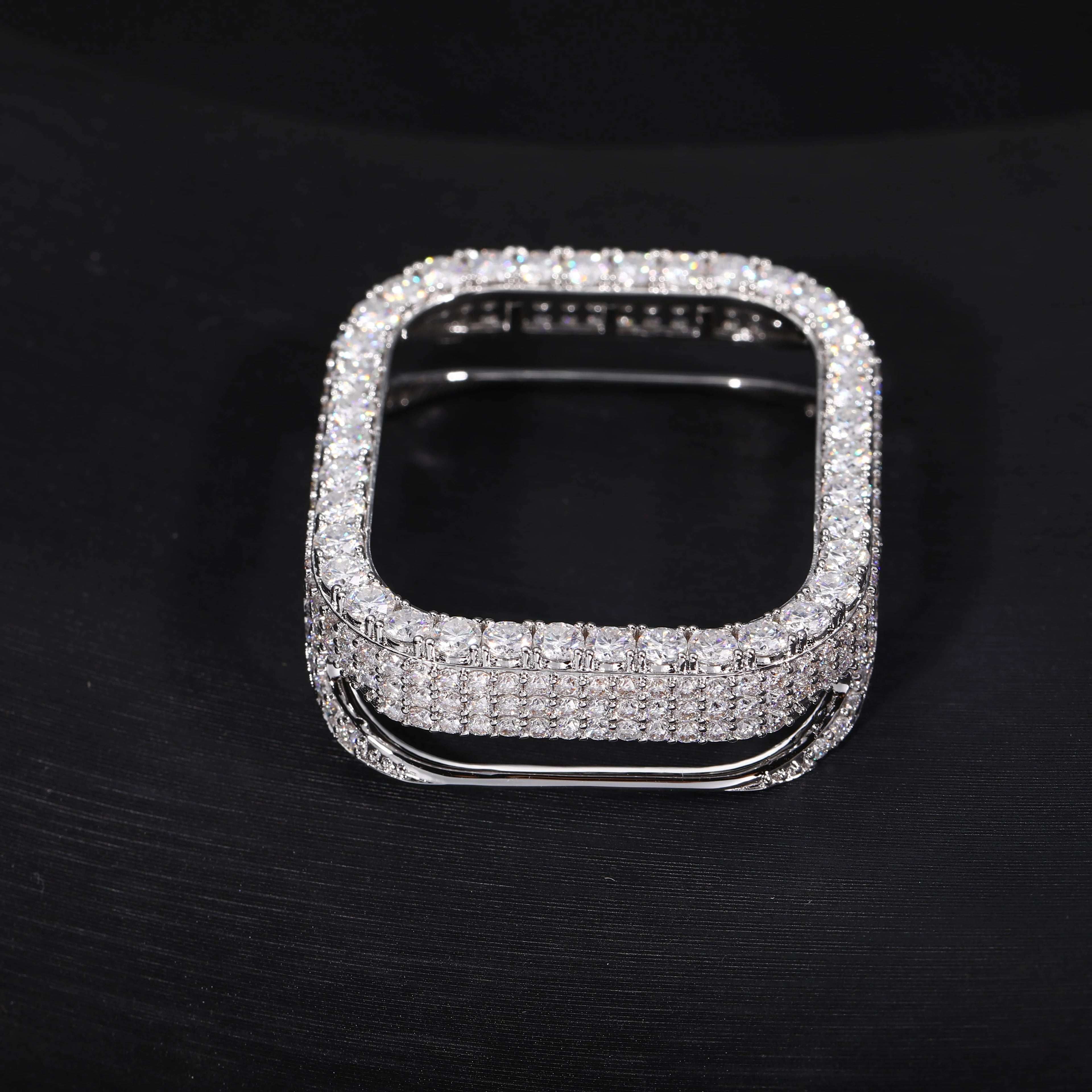 Apple Watch Iced Out Case - VVS Moissanite