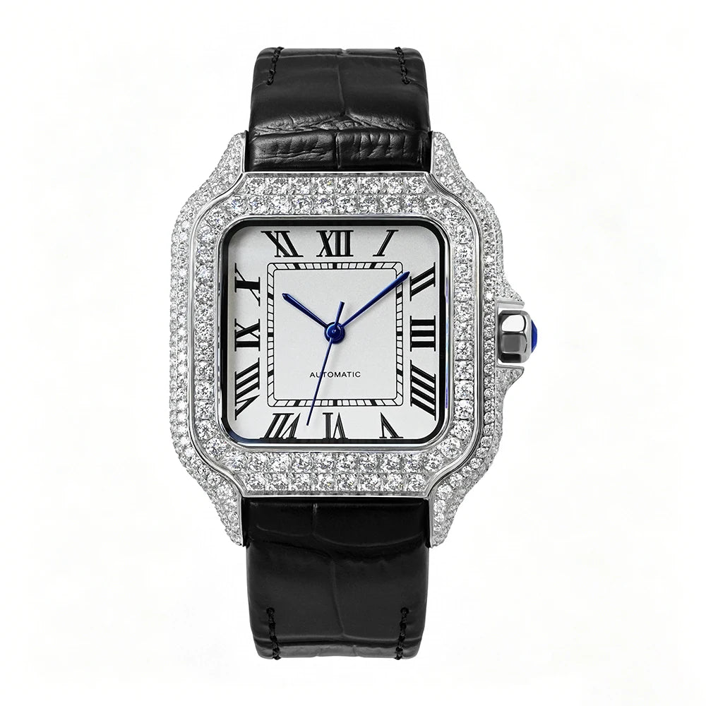 Iced Out Watch 33.5 mm - VVS Moissanite