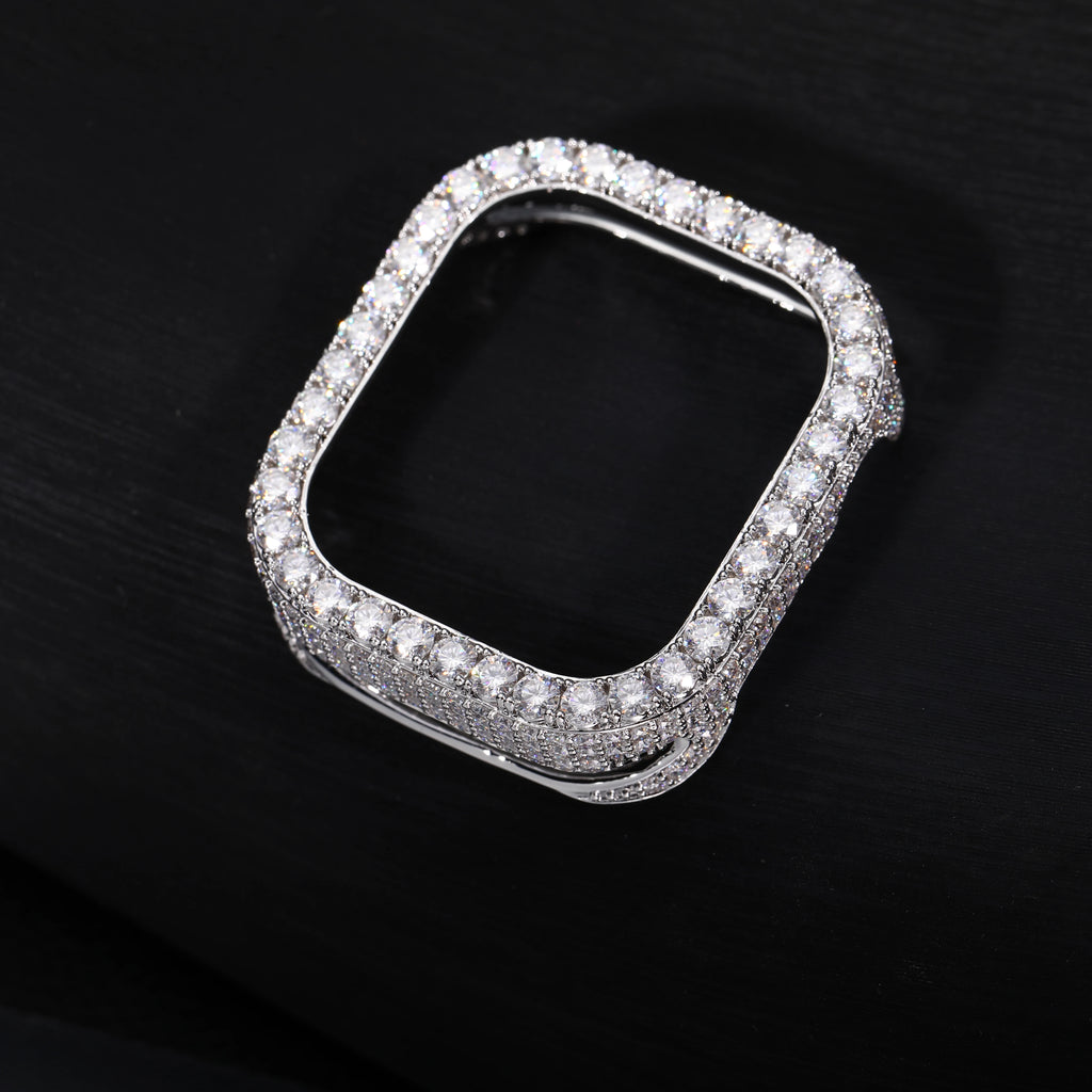 Apple Watch Iced Out Case - VVS Moissanite