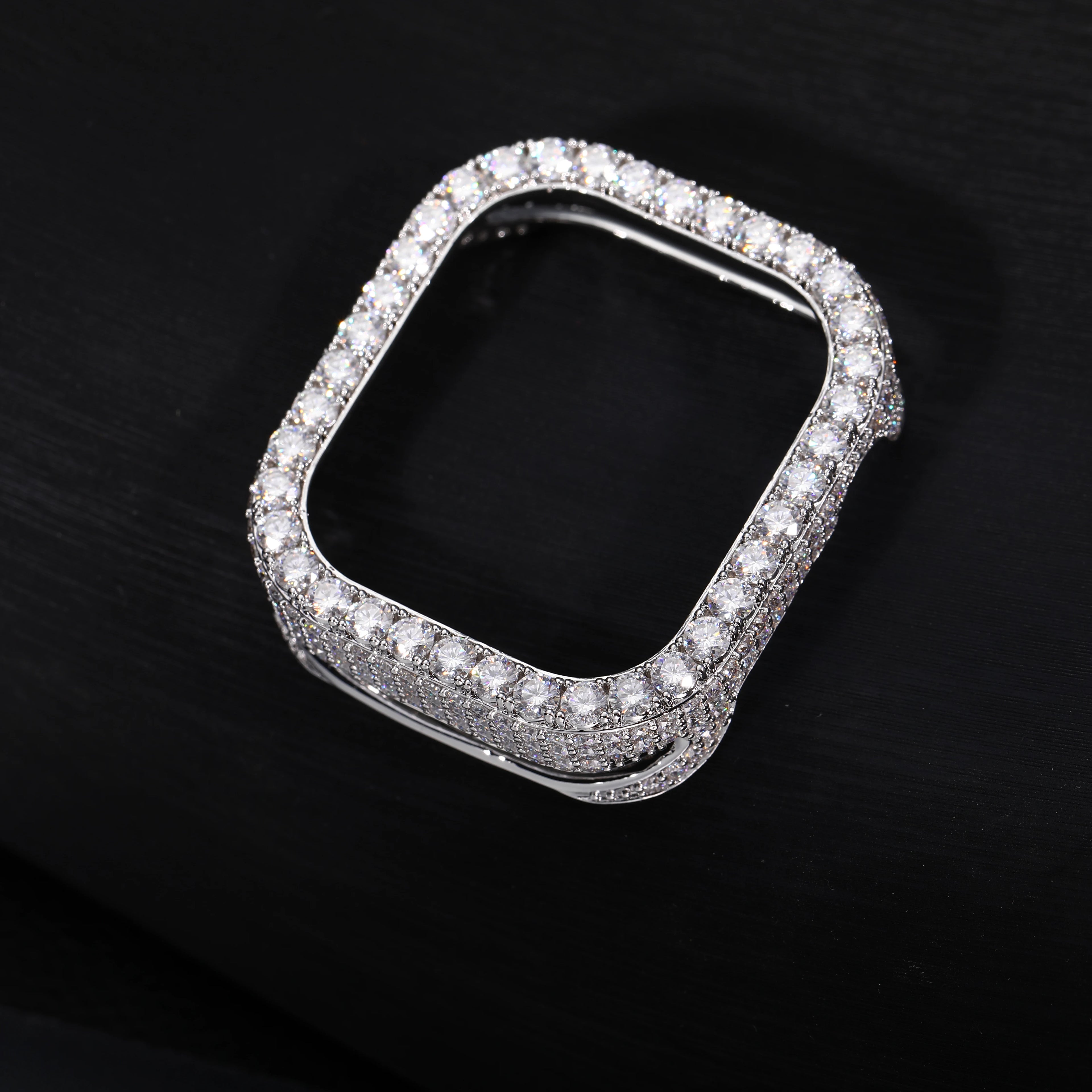 Apple Watch Iced Out Case - VVS Moissanite