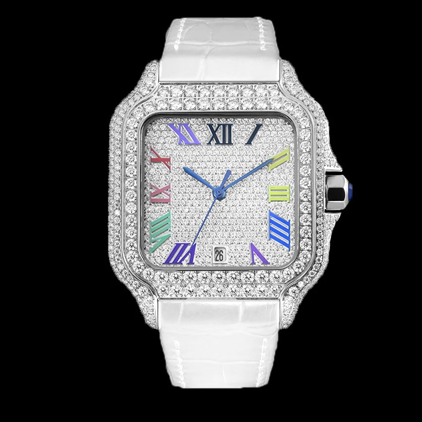 Iced Out Watch 40 mm - VVS Moissanite