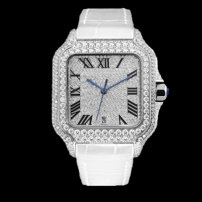 Iced Out Watch 40 mm - VVS Moissanite