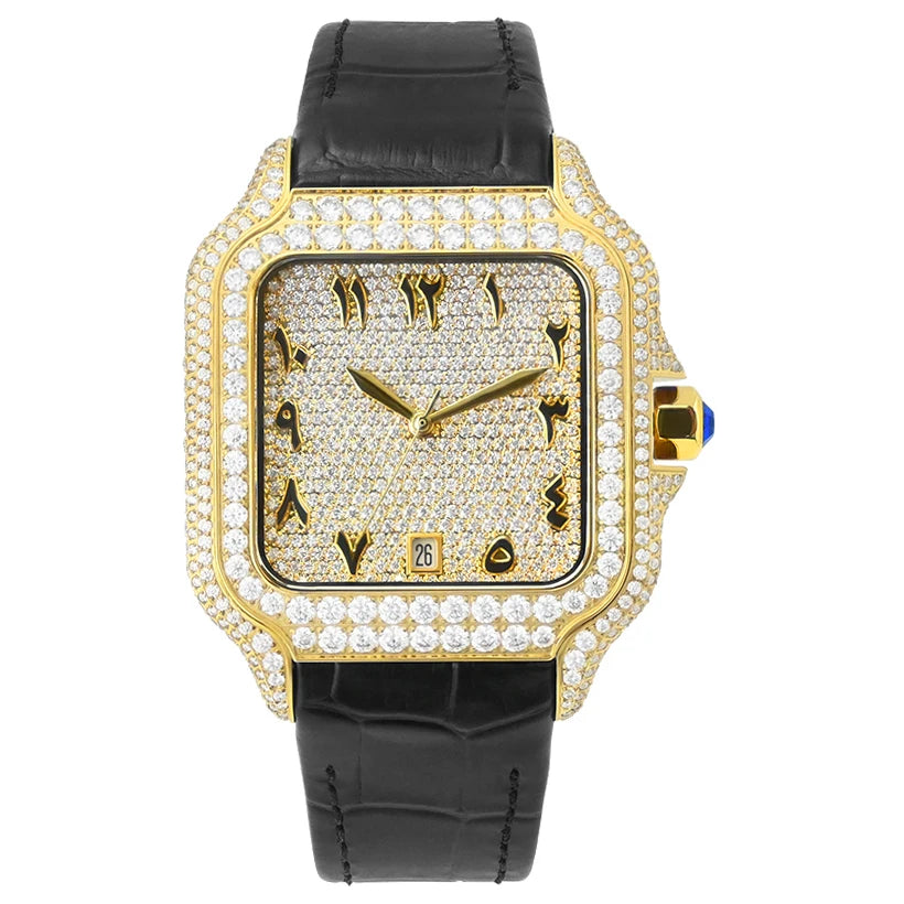 Iced Out Watch 40 mm - VVS Moissanite