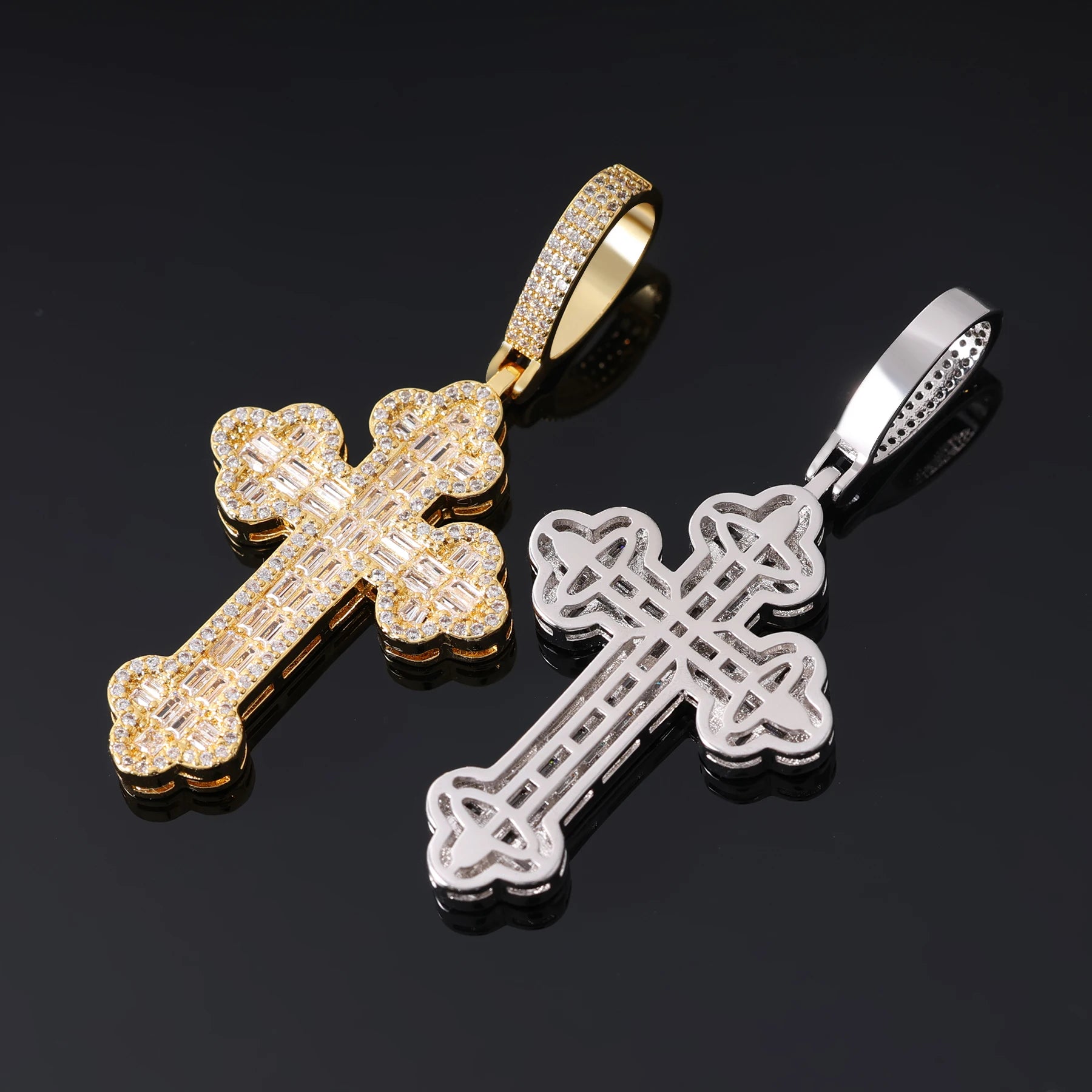 Iced Out Cross - 5A