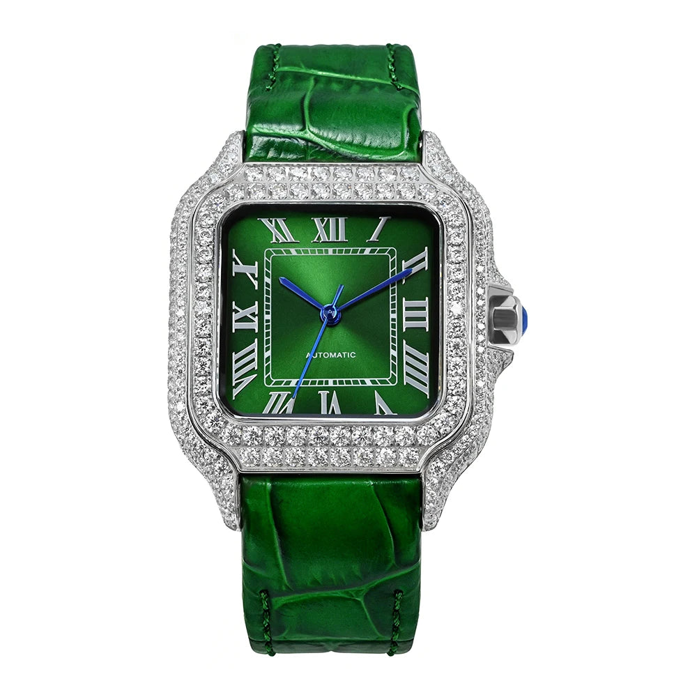 Iced Out Watch 33.5 mm - VVS Moissanite