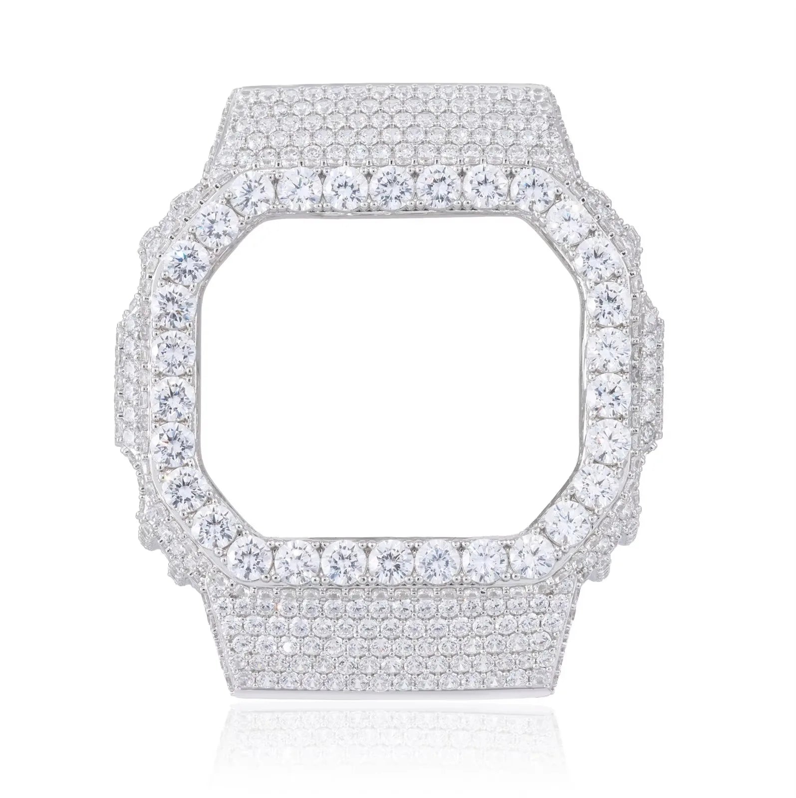 Casio G Shock 5600  Iced Out Watch Case - VVS D Moissanite