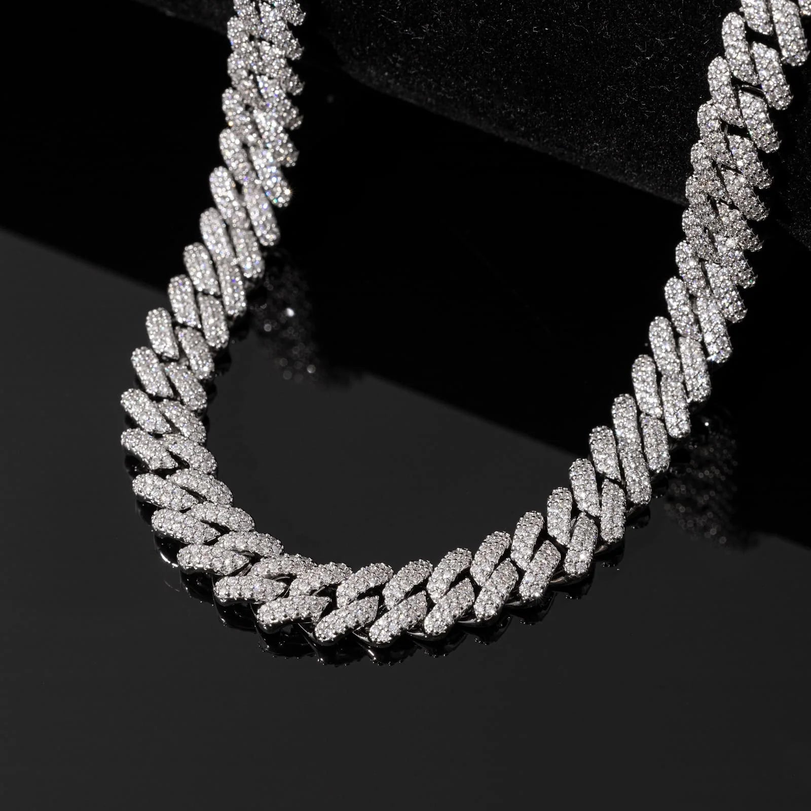 Iced Out Cuban Chain 9 mm - 5A CZ