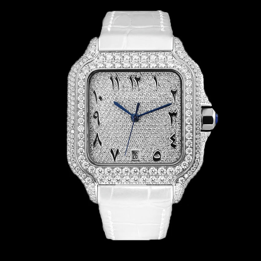 Iced Out Watch 40 mm - VVS Moissanite