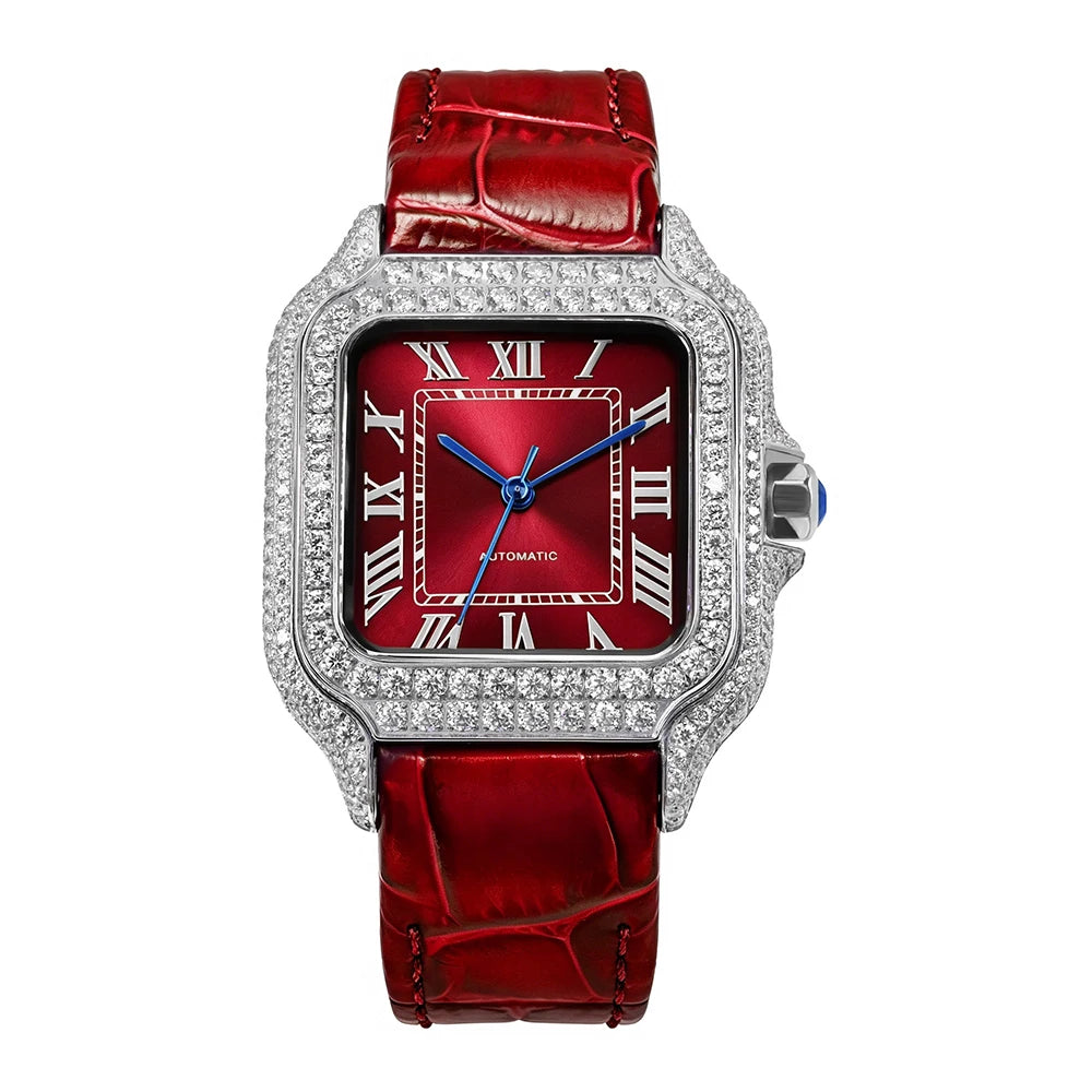 Iced Out Watch 33.5 mm - VVS Moissanite