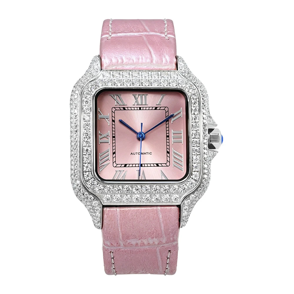 Iced Out Watch 33.5 mm - VVS Moissanite