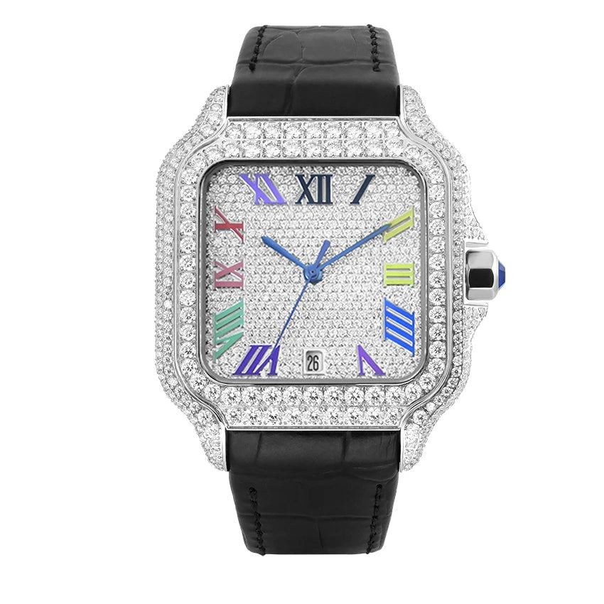 Iced Out Watch 40 mm - VVS Moissanite
