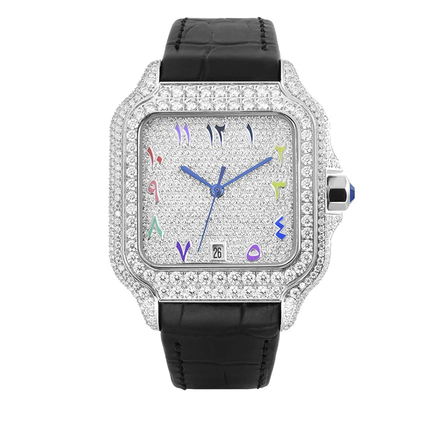 Iced Out Watch 40 mm - VVS Moissanite