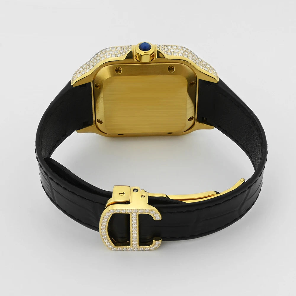 Iced Out Watch 40 mm - VVS Moissanite