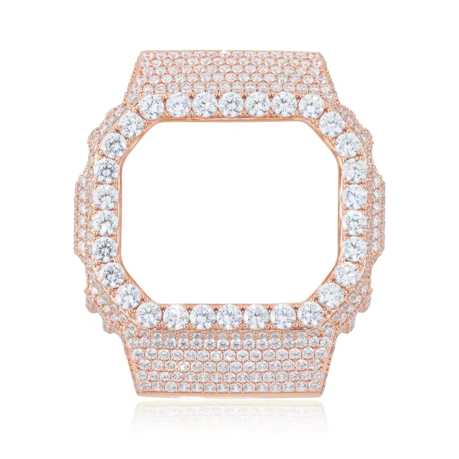 Casio G Shock 5600  Iced Out Watch Case - VVS D Moissanite