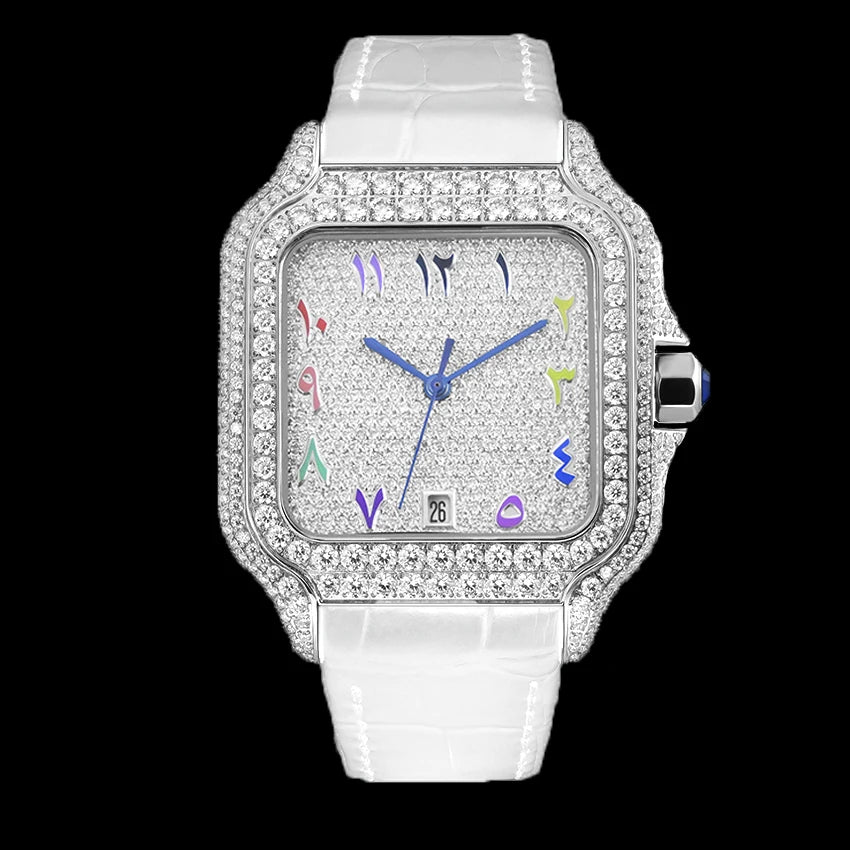 Iced Out Watch 40 mm - VVS Moissanite