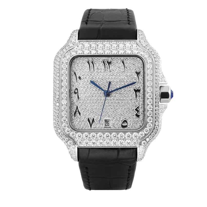 Iced Out Watch 40 mm - VVS Moissanite